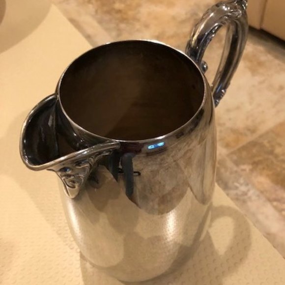 Silver Plated Water Pitcher - Picture 2 of 2